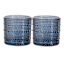 Set of 6 Spectra Navy Blue Shot Glasses, 2oz