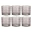 Set of 6 Spectra Smoke Grey Shot Glasses, 2oz