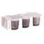Set of 6 Spectra Smoke Grey Shot Glasses, 2oz