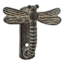 Honeybloom Metal Dragonfly Door Knocker, 4"