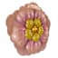 Honeybloom Pink Metal Flower Outdoor Wall Decor, 12"