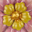 Honeybloom Pink Metal Flower Outdoor Wall Decor, 12"