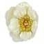Honeybloom White Metal Flower Outdoor Wall Decor, 12"
