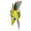 Oh Joy! Yellow Metal Spinning Pinwheel Wall Decor, 13"