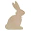 Homespun Easter Green Bunny, 8"