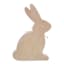 Homespun Easter Pink Bunny, 8"