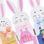 Homespun Easter Hinged Bunny Table Decor, 16"