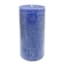 Blue Sponge Pillar Candle, 3x6