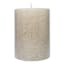 Fog Sponge Pillar Candle, 3x4