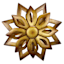 Metal Star Spinner Outdoor Wall Decor, 18"