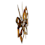 Metal Star Spinner Outdoor Wall Decor, 18"