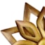 Metal Star Spinner Outdoor Wall Decor, 18"