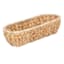 Beaded Oval Light Wicker Tray