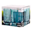 Apollo Set of 4 Blue Highball Glasses, 17oz