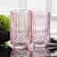 Apollo Set of 4 Blush Pink Highball Glasses, 17oz