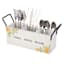 3 Section Lemon Utensil Caddy, 14x4