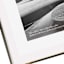 12x12 Champagne Thin Matted to 10x10 & 8x8 Wall Frame