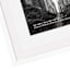 12x12 White Matted to 10x10 & 8x8 Wall Frame