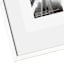 12x16 White Matted to 8x10 & 5x7 Wall Frame