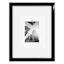 12x16 Black Wide Matted to 8x10 & 5x7 Wall Frame
