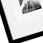 12x16 Black Wide Matted to 8x10 & 5x7 Wall Frame