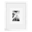 12x16 White Wide Matted to 8x10 & 5x7 Wall Frame