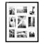 9-Opening Black Collage Frame, 16x20