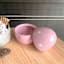 Homespun Easter Pink & White Polka Dot Ceramic Egg Jar, 7"