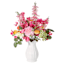 Pink Flower Arrangement in Magnesia Vase, 20"