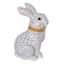 Honeybloom Standing Crackled Easter Bunny, 8"