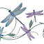 Providence Metal Dragonfly Outdoor Wall Decor, 36"