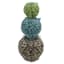 Stacked Owl Outdoor Garden Statue, 13"
