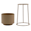 Taupe Planter Stand, Small