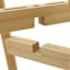 Adjustable Wooden Plant Stand, 16"
