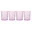 Set of 4 Circa Lavender Double Old Fashioned Glasses, 10oz