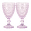 Set of 4 Circa Lavender Wine Goblets, 10oz