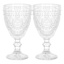 Set of 4 Circa Clear Wine Goblets, 10oz