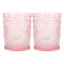Set of 4 Circa Blush Double Old Fashioned Glasses, 10oz
