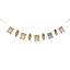 Homespun Easter Bunnies & Carrots Banner, 72"