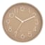 Monotone Beige Wall Clock, 12"