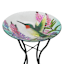 Bird Glass Birdbath, 18x23