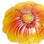 Sunflower Glass Birdbath, 18x23