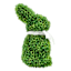 Artificial Boxwood Easter Bunny, 12"