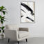 Crosby St. Framed Abstract Canvas Wall Art, 32x48