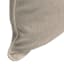 Tahiti Beige Outdoor Corded Back Cushion