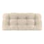 Tahiti Beige Outdoor Wicker Settee Cushion