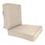 2-Piece Tahiti Beige Outdoor Deep Seat Cushion