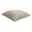 Tahiti Beige Square Oversized Outdoor Throw Pillow, 20"