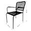 Crosby St. Byron Rope Patio Chair, Black