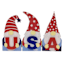 Sunny Club Patriotic Gnomes Folding Table Sign